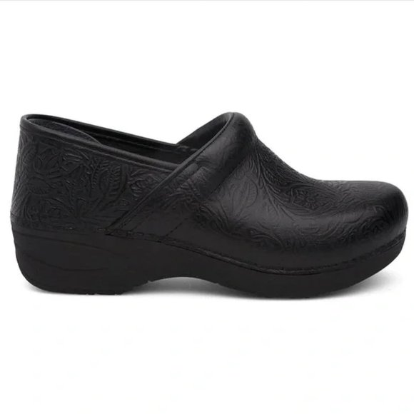 Dansko XP 2.0 Floral Tooled Clogs Size 40
EU Black Leather Shoes Slip-Resistant - Picture 5 of 13